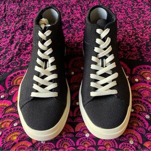 Rothy’s Hightop Sneaker in Black size 7